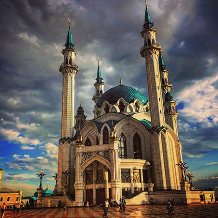 مسجد قل شريف,مسجد کول شريف,بزرگ ترين مسجد روسيه